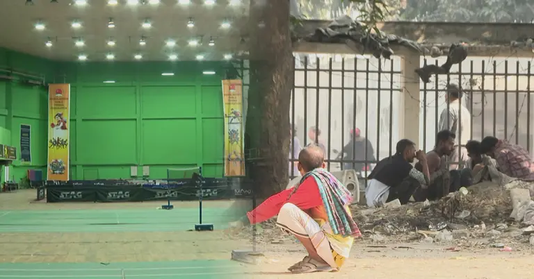 টেবিল টেনিস গ্রাউন্ড ও ফেডারেশনের বাহিরে ছিন্নমূল মানুষ